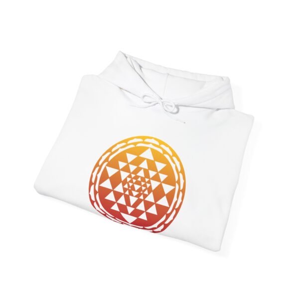 Unisex Heavy Blend™ Hooded Sweatshirt with Sri Yantra - Image 4