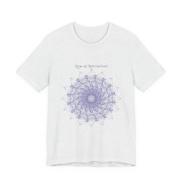 Law of Attraction Tee, Spiritual T-Shirt for Manifestation, Unisex Short Sleeve Top, Inspirational Gift, Positive Vibes Wear - Image 12