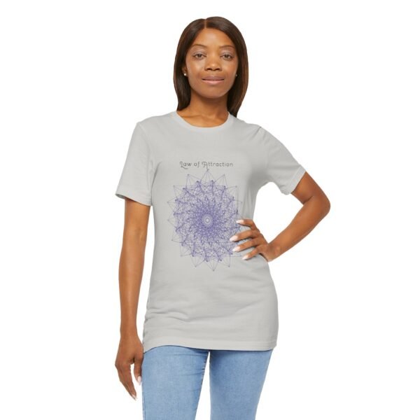 Law of Attraction Tee, Spiritual T-Shirt for Manifestation, Unisex Short Sleeve Top, Inspirational Gift, Positive Vibes Wear - Image 24