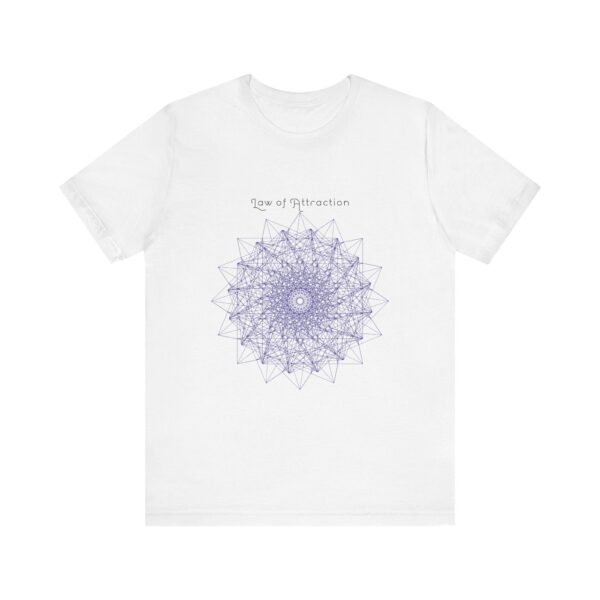 Law of Attraction Tee, Spiritual T-Shirt for Manifestation, Unisex Short Sleeve Top, Inspirational Gift, Positive Vibes Wear